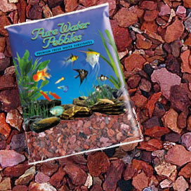 Pure Water Pebbles&reg; Pink Flamingo Aquarium Stones