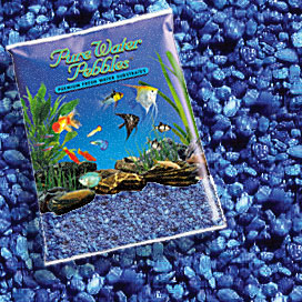 Pure Water Pebbles&reg; Marine Blue Aquarium Stones